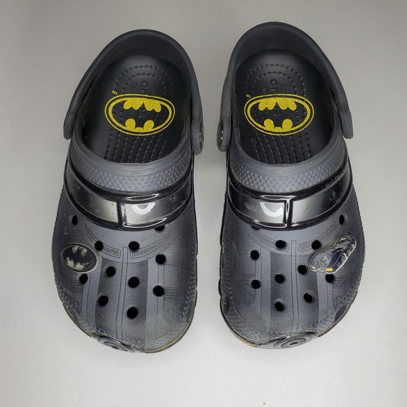 Crocs Batman Batmobile Classic Clog Big Kids Size 11 - Picture 1 of 9